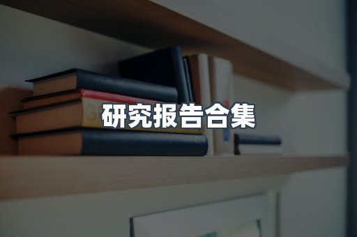 研究报告合集